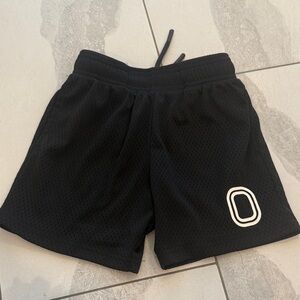 Kids Black Mesh Athletic Shorts - Comfortable Everyday Play